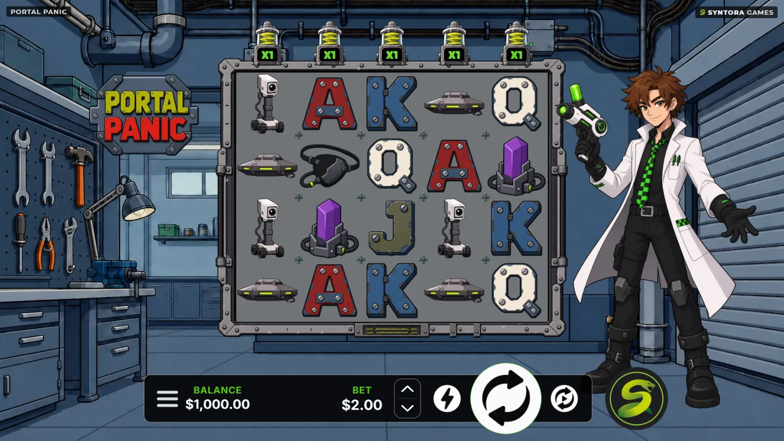 Portal Panic — Gameplay 01 screenshot