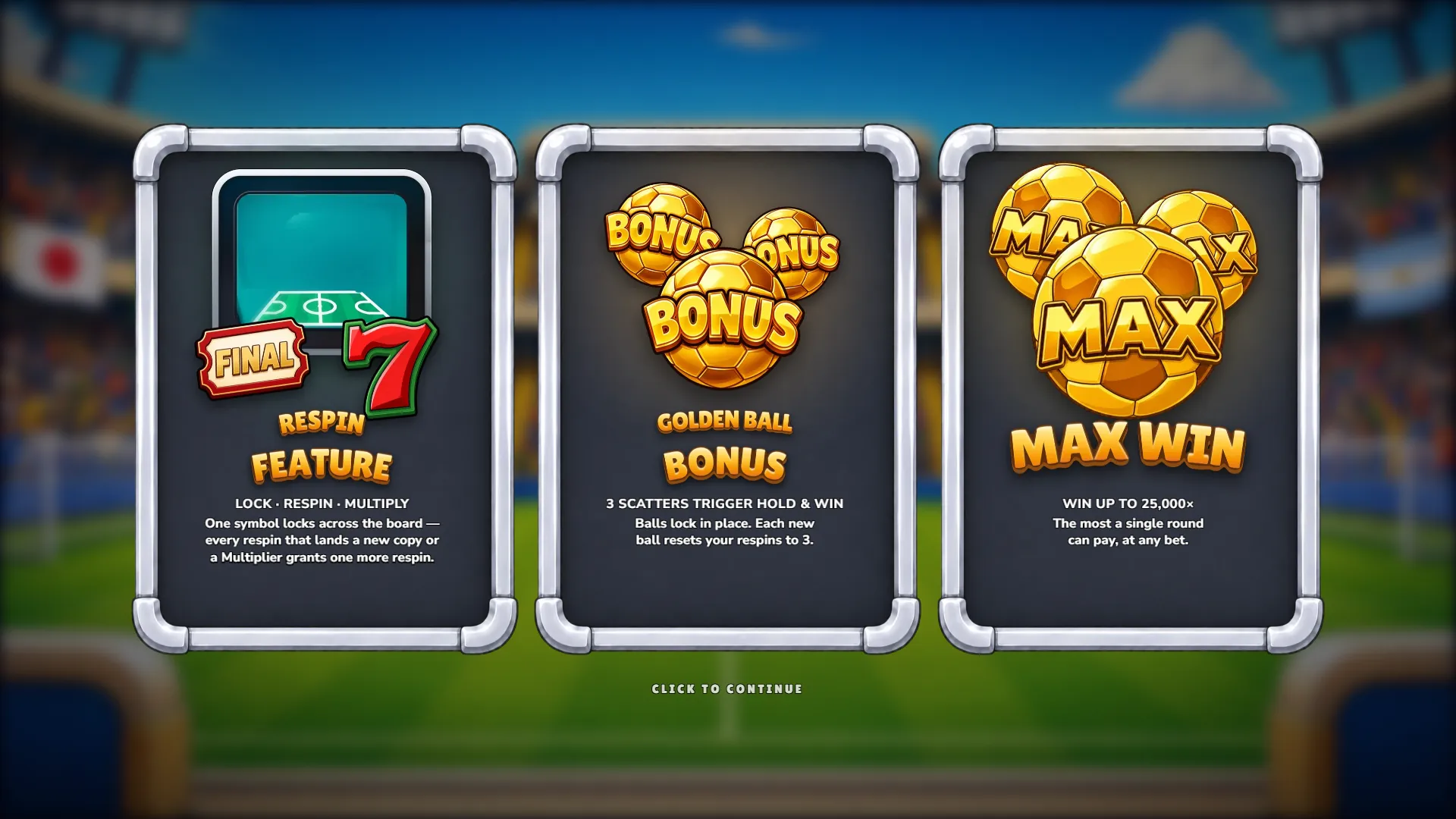 Golden Ball — Feature overview screenshot