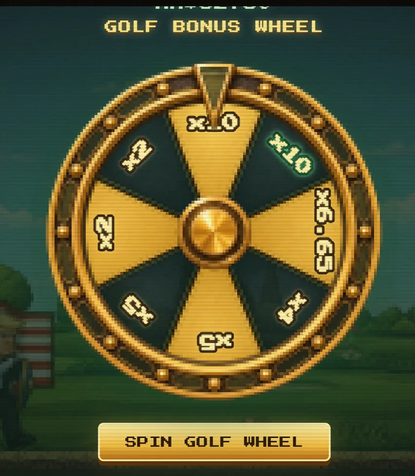 Boss Run — Golf bonus wheel screenshot